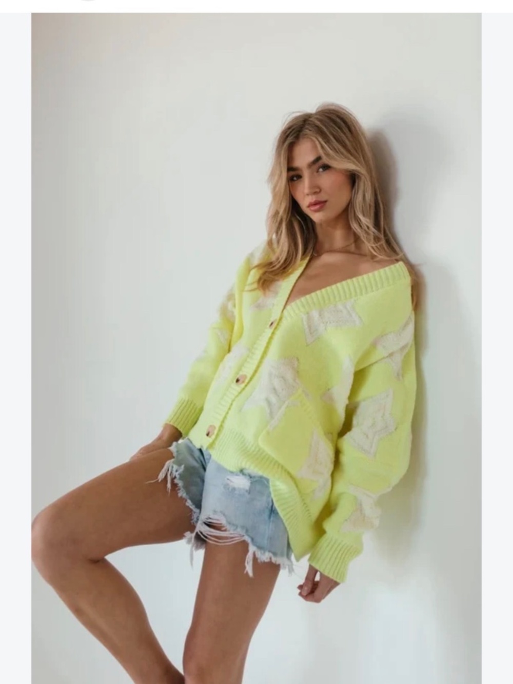 Bucket list cardigan